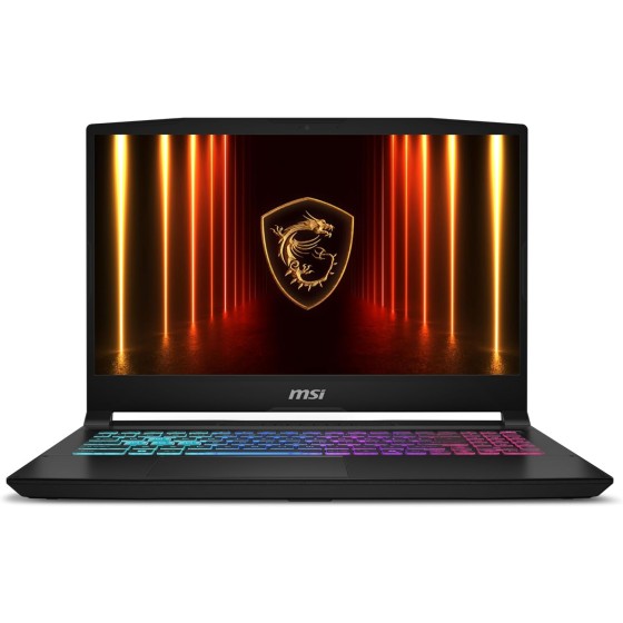 msi Katana 15 HX 15.6” 165Hz QHD+ Gaming Laptop: Intel Core i9-14900HX, NVIDIA Geforce RTX 5070, 32GB DDR5, 1TB NVMe SSD, RGB Keyboard, Win 11 Home: Black B14WGK-016US